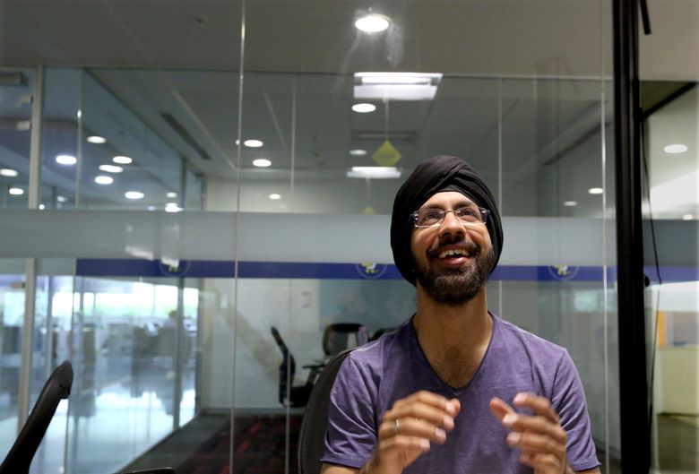 Flipkart’s chief product officer, Punit Soni, returned to work in Bangalore, India, but keeps his California home because “that’s the house where my son was born.” (Alan Berner / The Seattle Times)