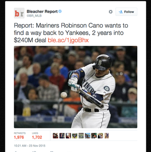 Robinson Cano: Still the same but in a very different way