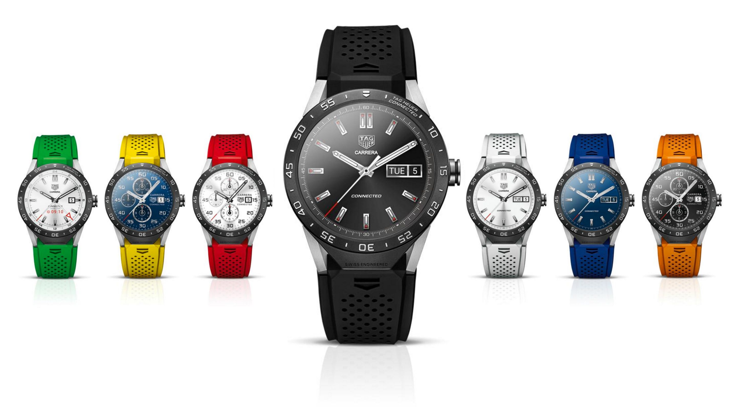 Tag Heuer tech companies unveil 1 500 luxury smartwatch The