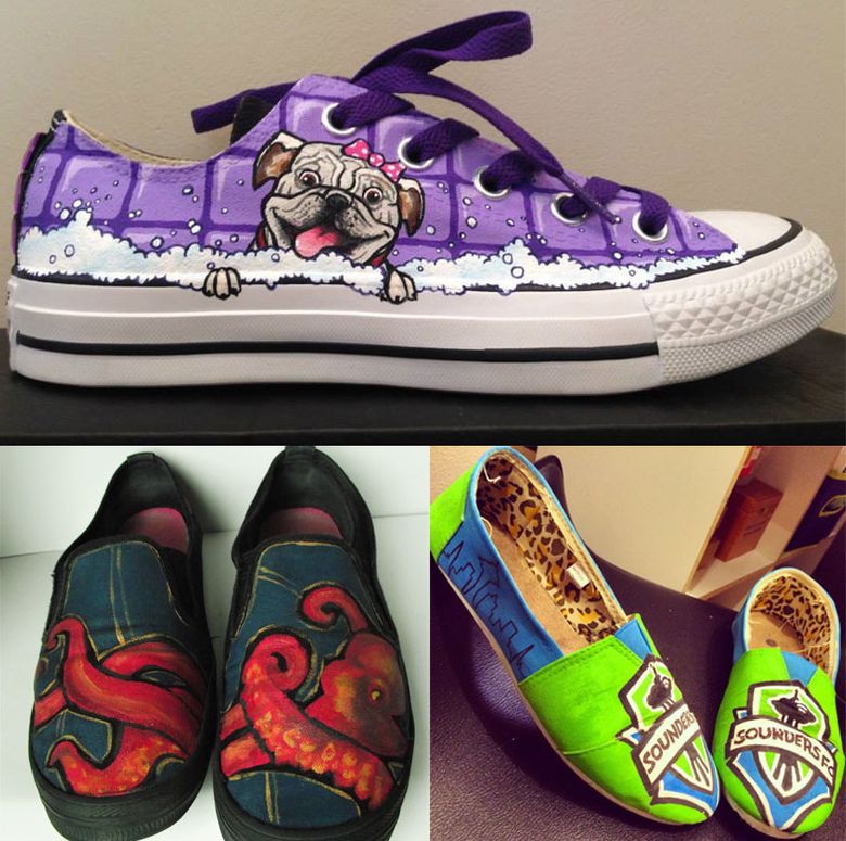 Top: McKenna Allen, Seattle; Left: Jordan Richardson, Everett; Right: Rebecca Porter, Seattle
