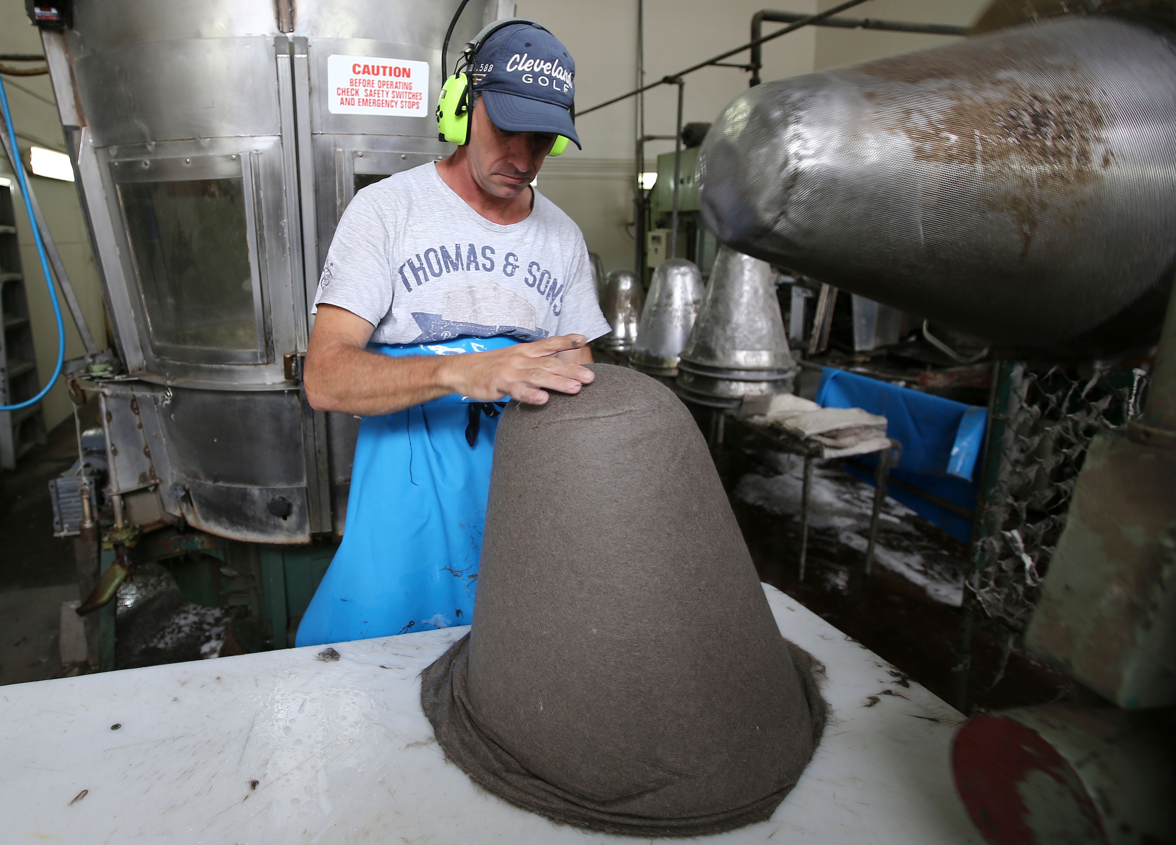 AP PHOTOS: Rugged, stylish Akubra hat a 