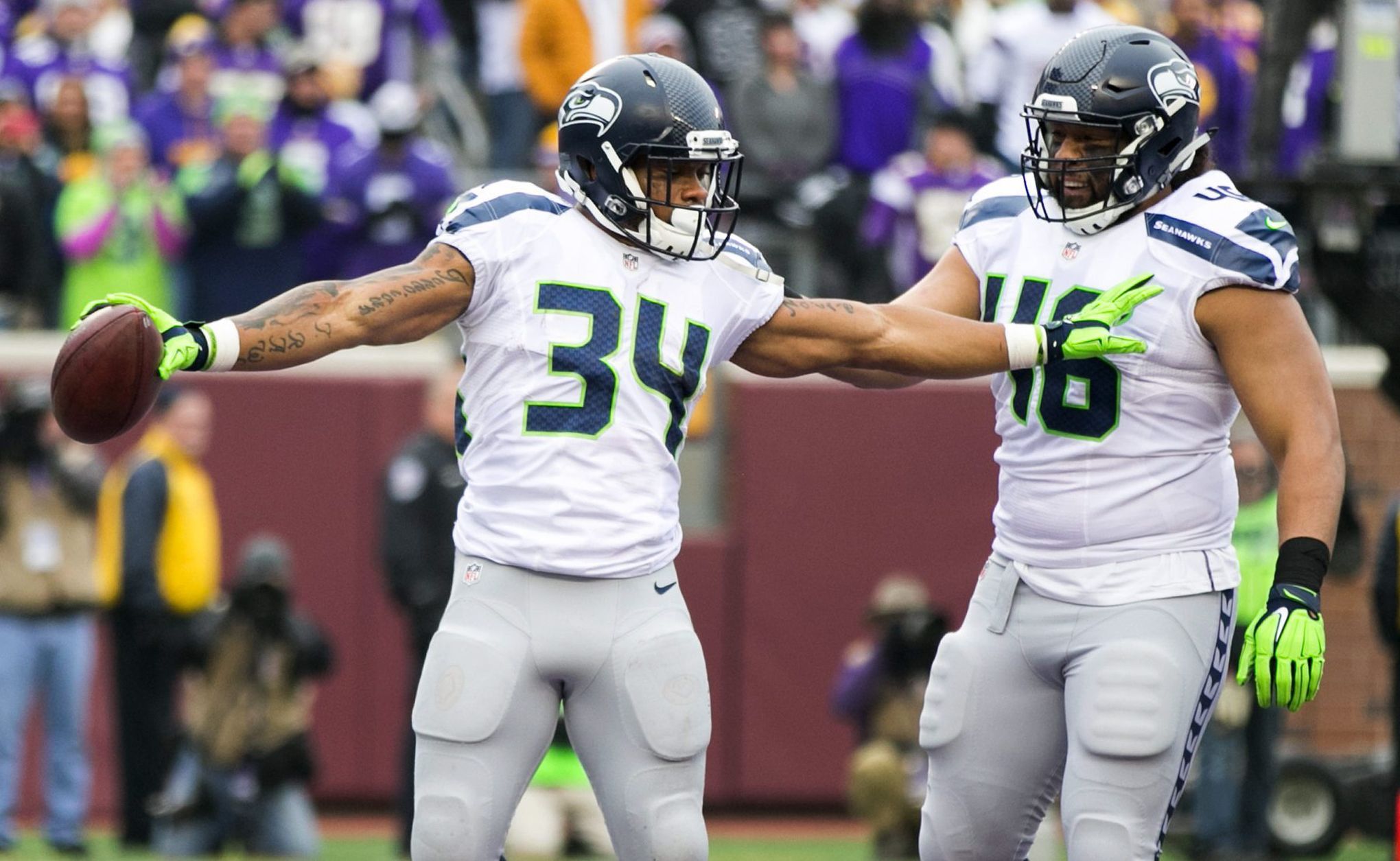 Seahawks GM John Schneider says RB Thomas Rawls will be about