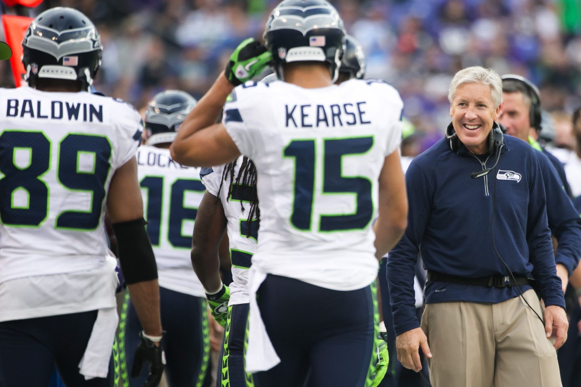 Seahawks coach Pete Carroll says 'I don't care' about SI.com story alleging  locker room rift