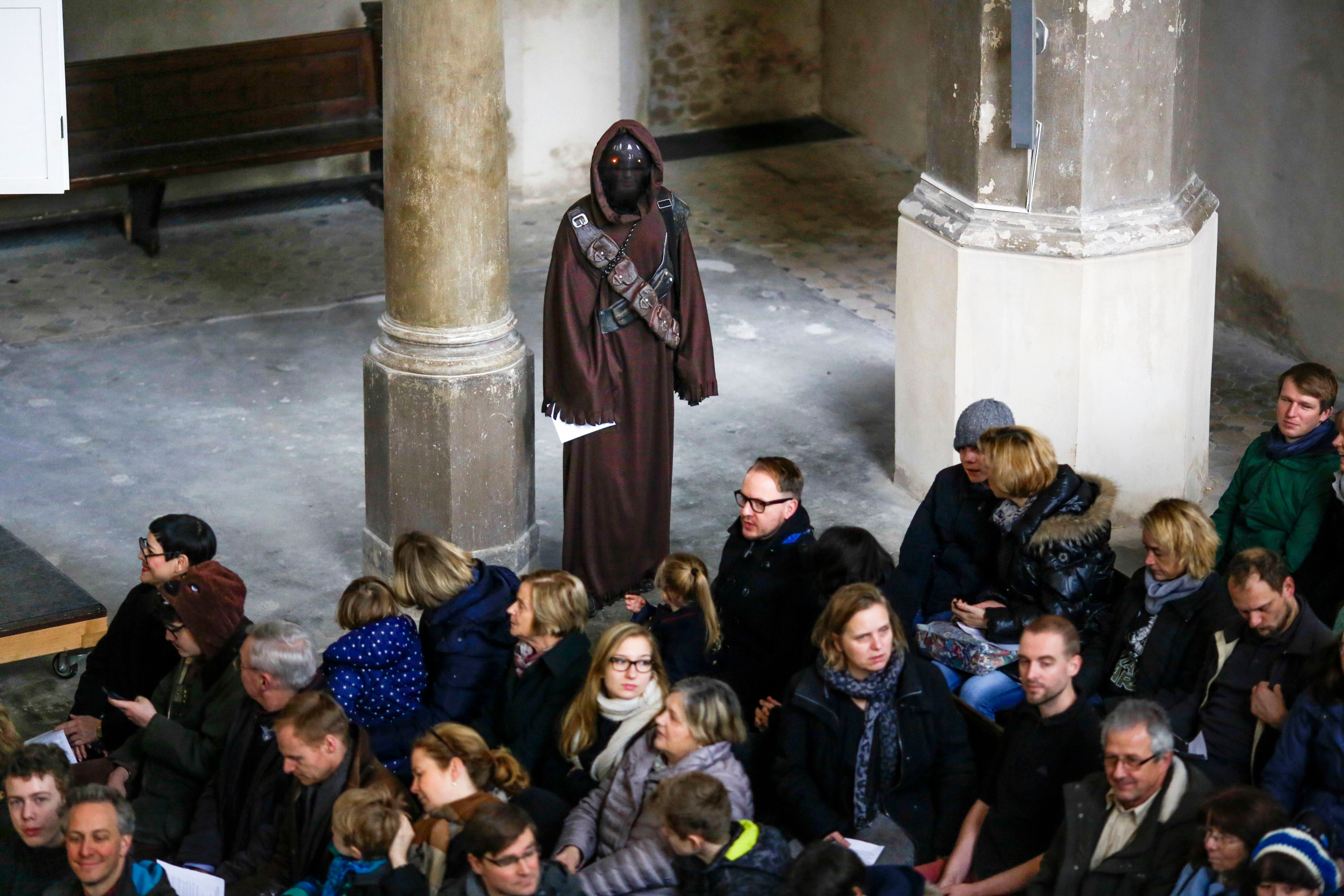 Star Wars Church-ロン・イングリッシュ　92/100 Crucified Stormtrooper Sculpture Removed from Historic London