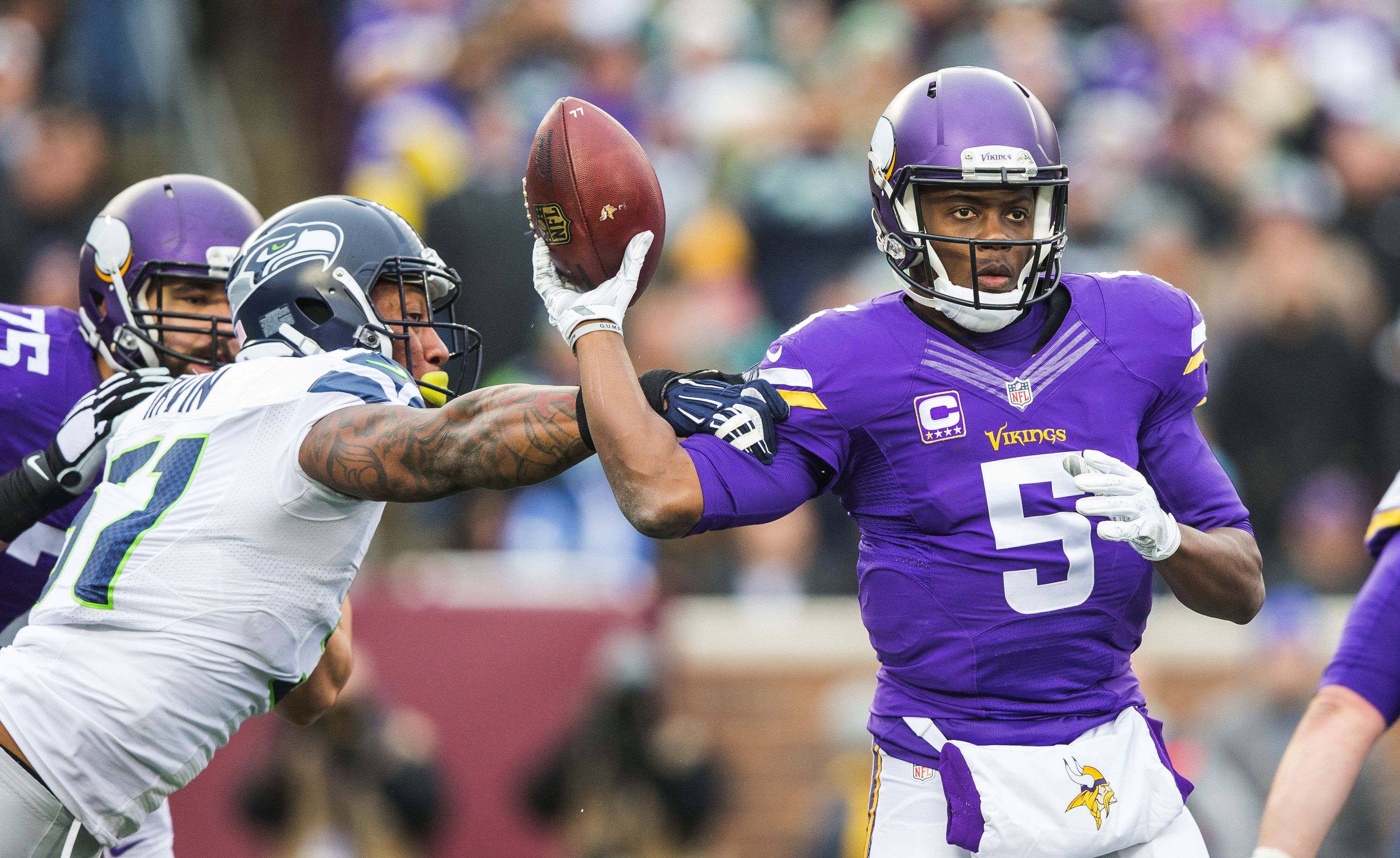 Teddy Bridgewater Vikings Uniform