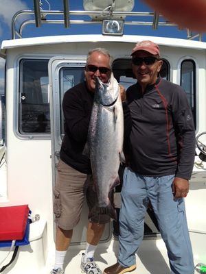 Tony Floor's Tackle Box casts a fishing line for winter chinook