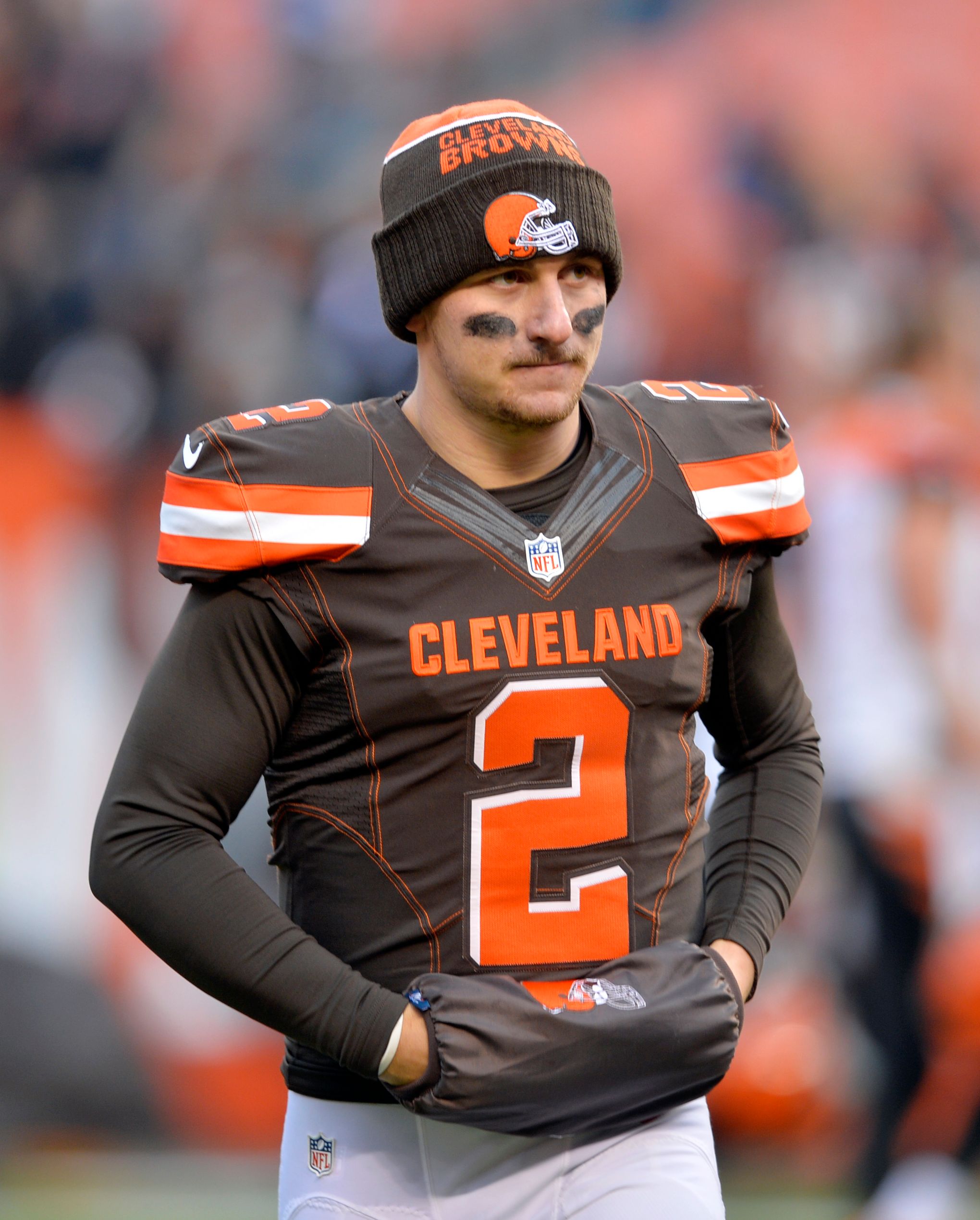 Manziel works with Browns starters for first time