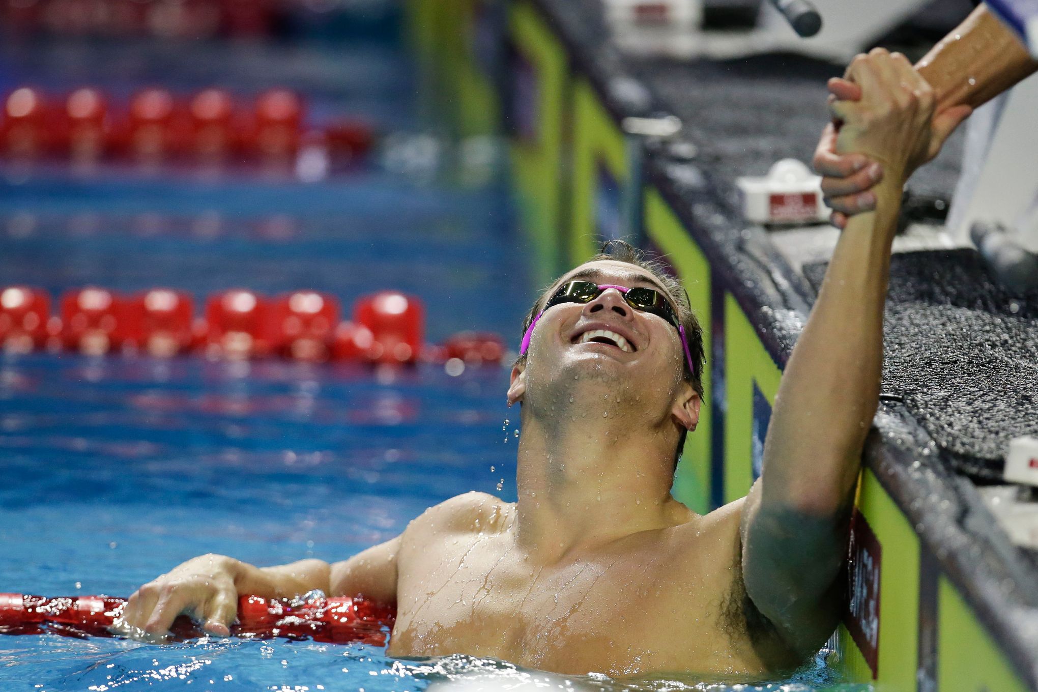 Nathan Adrian Swimming Freestyle