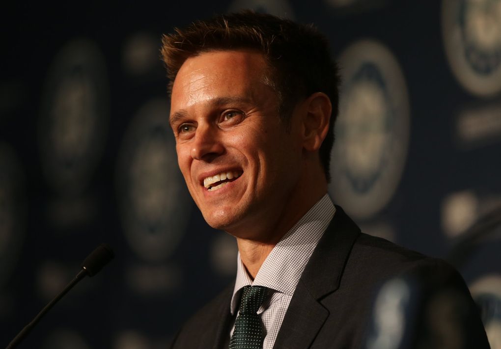 New Mariners general manager Jerry Dipoto has made myriad roster changes since his hiring Sept. 29. (Bettina Hansen/The Seattle Times)