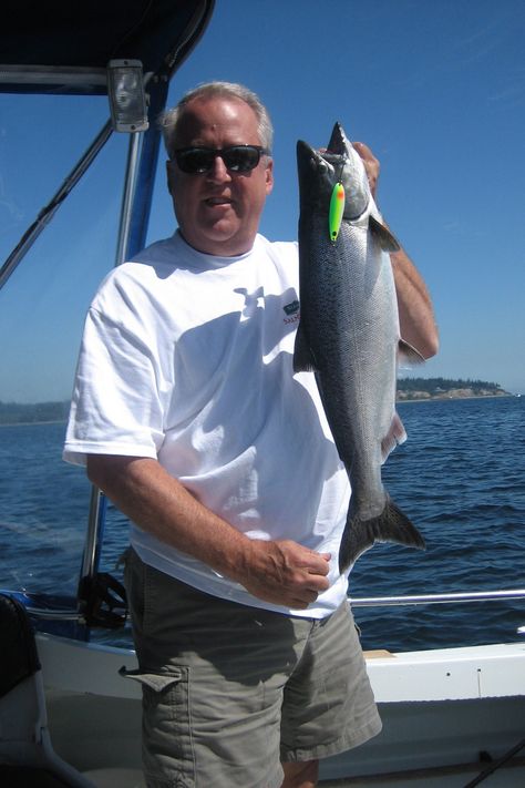 Tony Floor's Tackle Box loaded with plenty of late-summer salmon