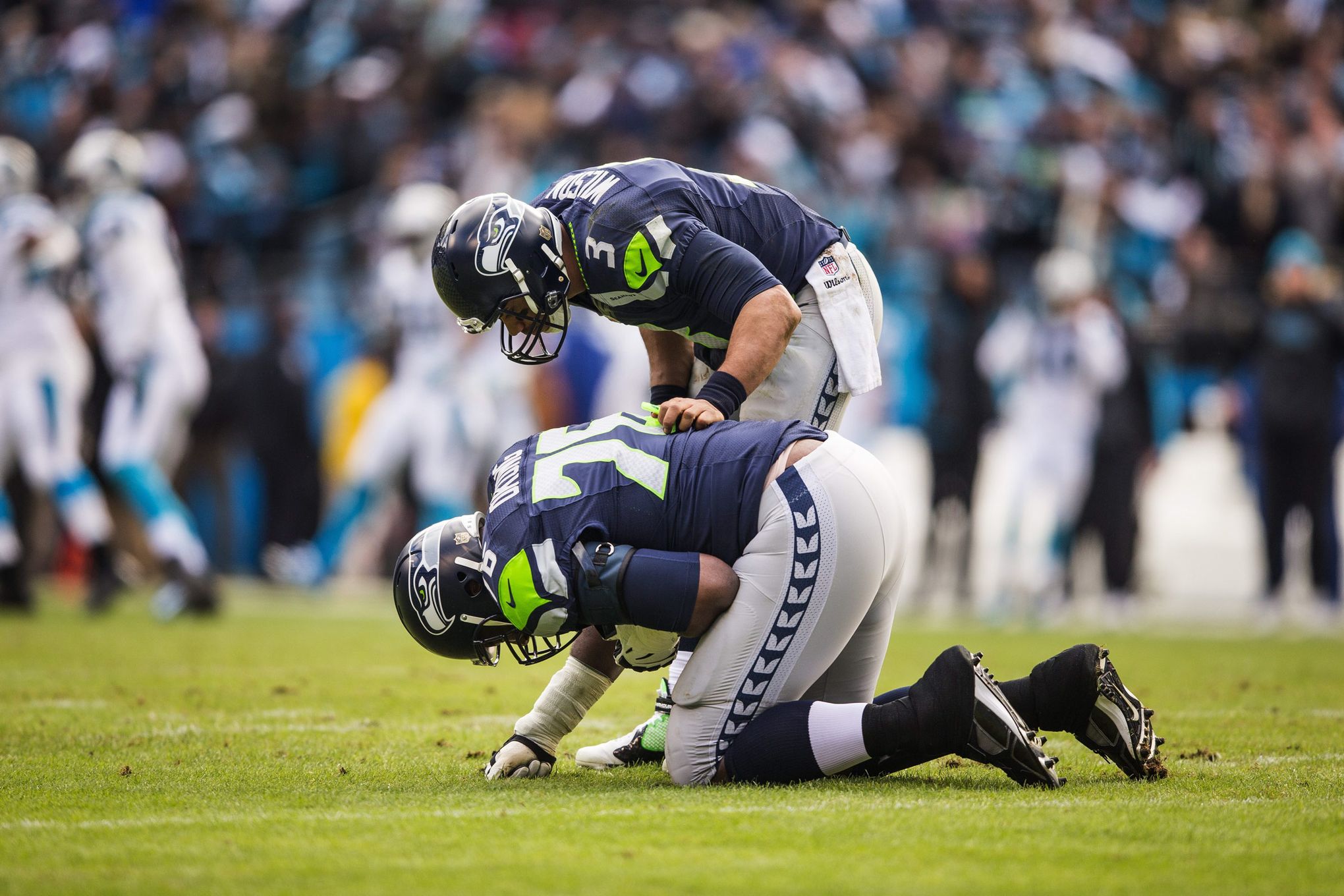 Report: Steelers made offer to Seahawks' tackle Russell Okung