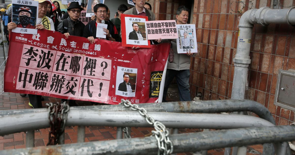 Missing Booksellers Have Hong Kong Leader ‘highly Concerned The Seattle Times 4060