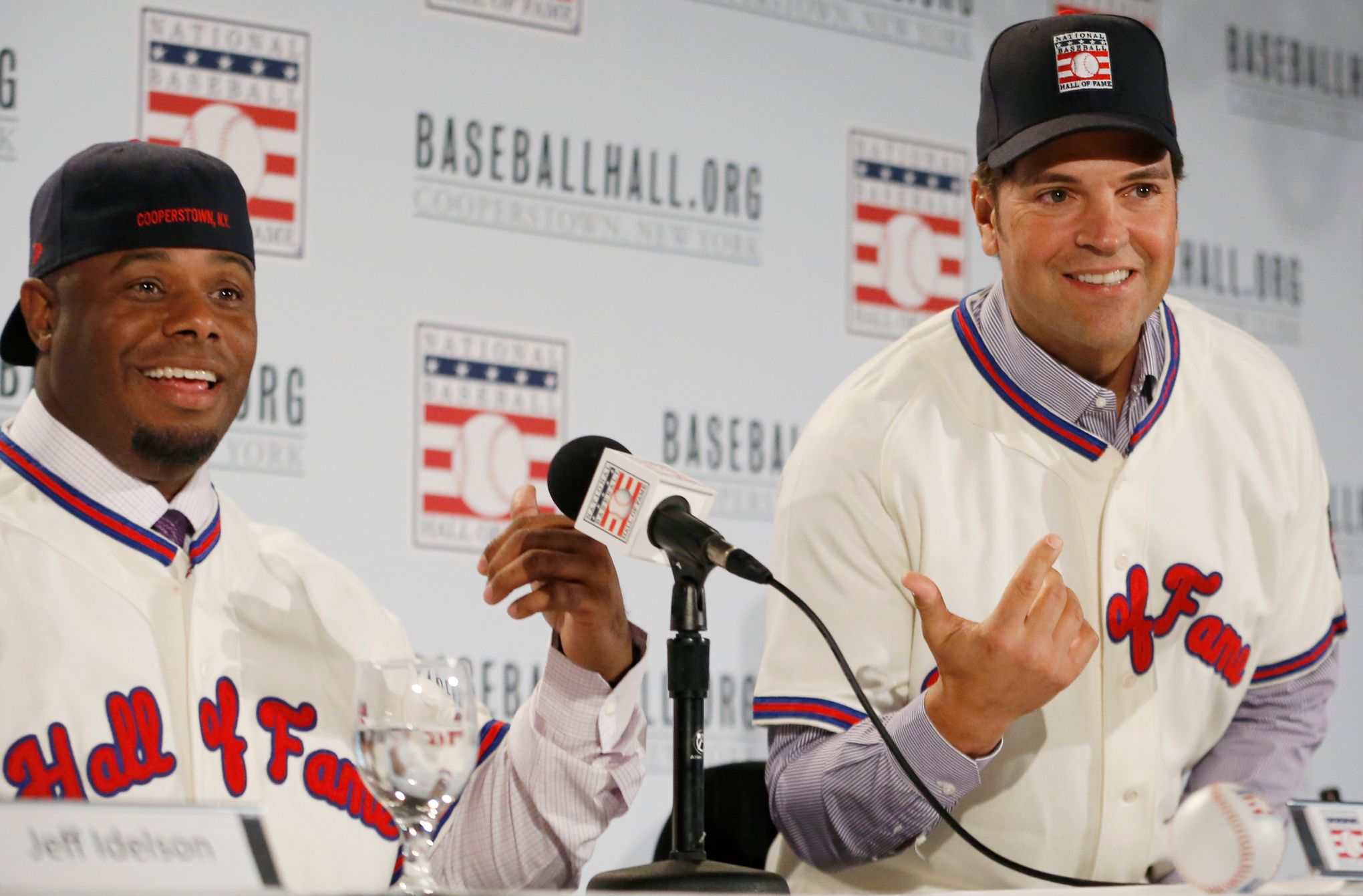 Griffey, Piazza headed to shrine