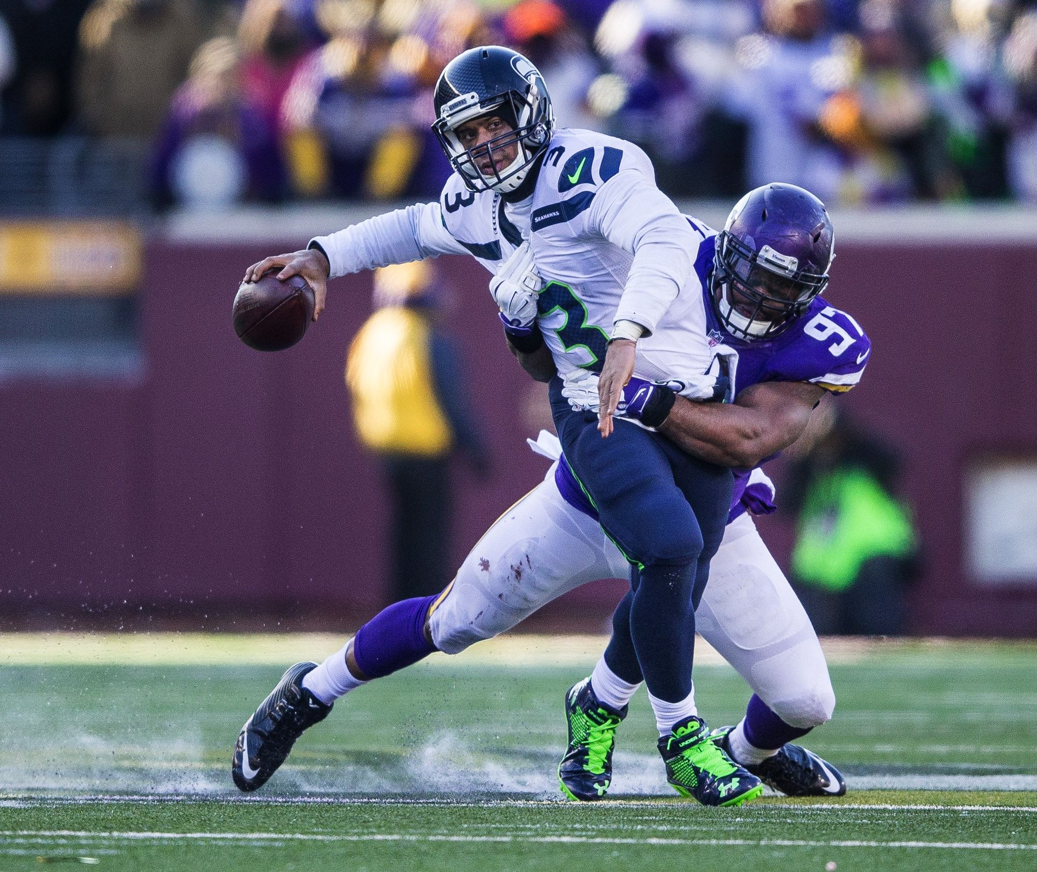 NFL play-offs: Carolina Panthers survive Seattle Seahawks