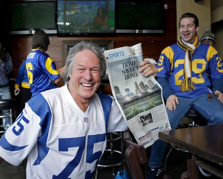 LA Rams and Chargers Fans Face Off At Rams Training Camp 2019