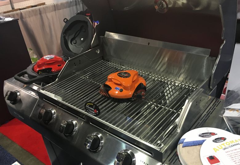 The Grillbot Is What It Sounds Like: A Grill-Cleaning Robot - Food