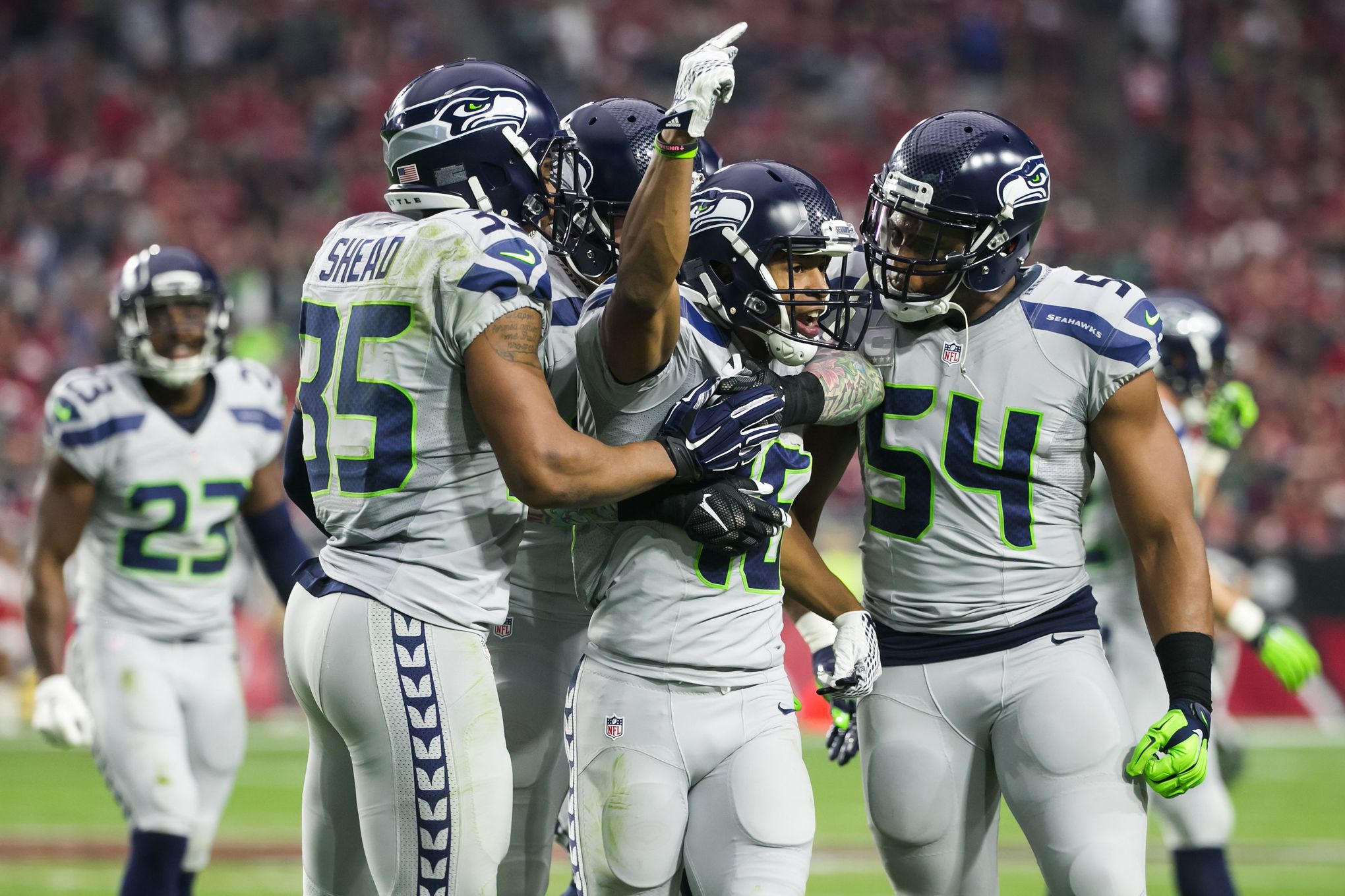 Reporter Bob Condotta grades the Seahawks' 27-23 win at the Rams