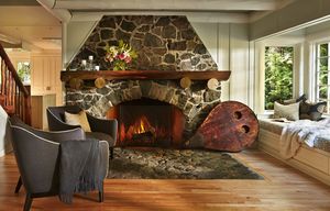 Rusticated First Story If these walls could talk: Historically rustic home has quite a story ...