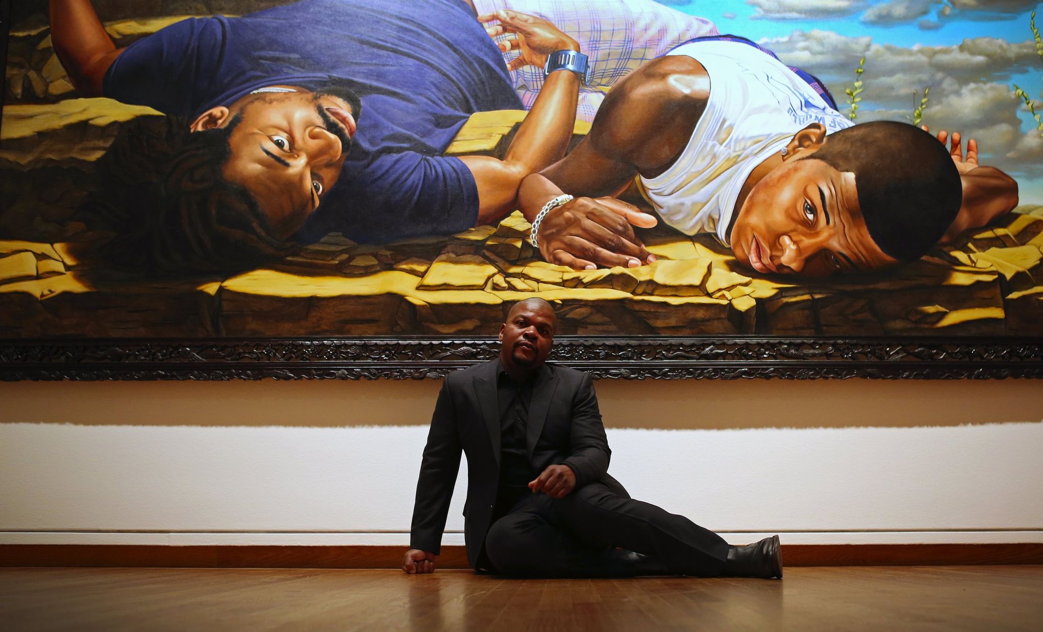 Review: 'Kehinde Wiley: A New Republic' at the Brooklyn Museum