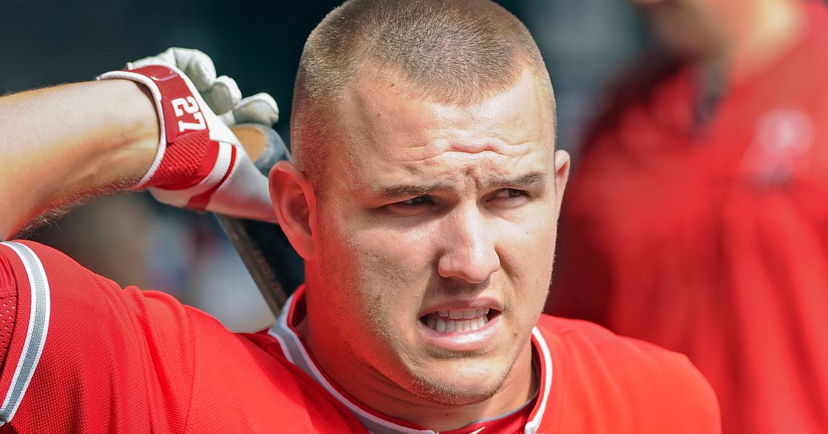 mike trout stealing