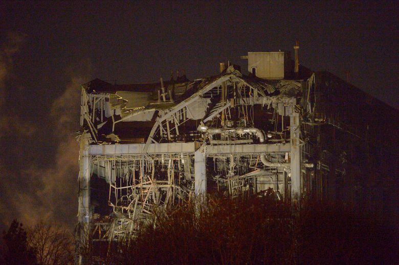 1 dead, 5 injured after UK power plant collapse | The Seattle Times