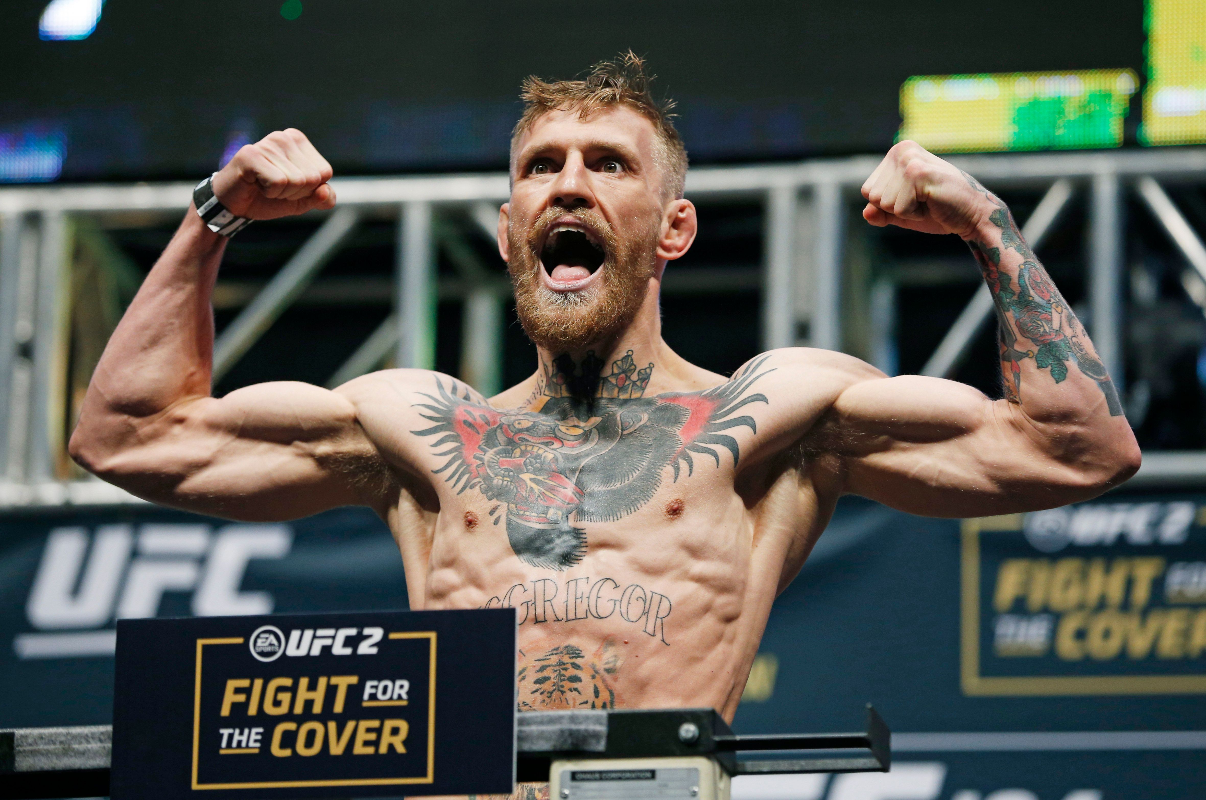 Conor McGregor looks unrecognisable as UFC star compares himself to SBG  gorilla seven years after UFC 189 victory | The Sun
