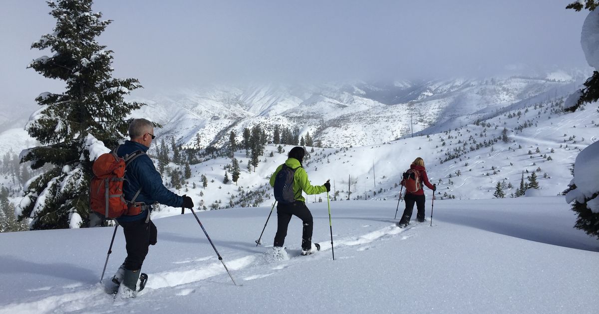 Snowshoeing in Idaho back country provides stunning views The Seattle