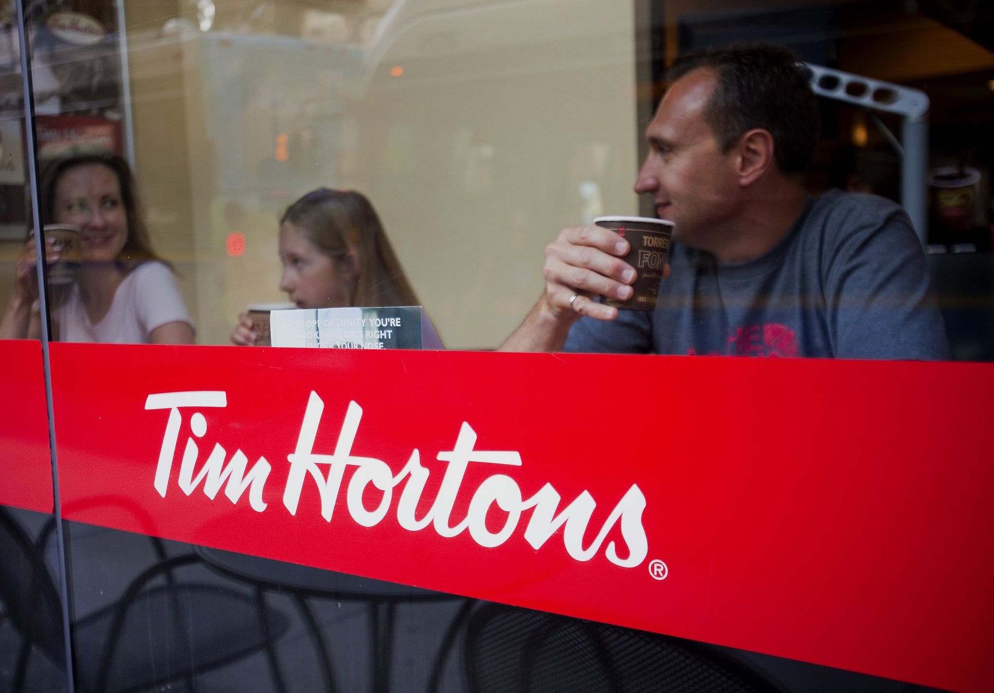 Canadian favorite coffee & doughnut shop Tim Hortons now open in