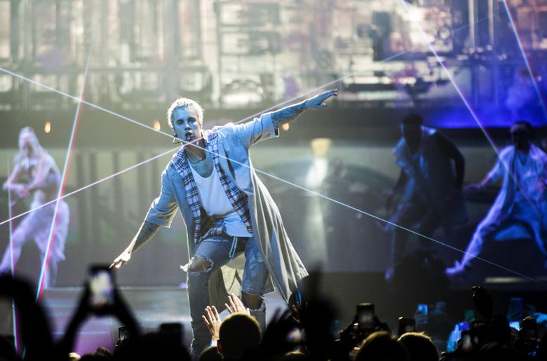 Photos and review: Elevated moments for Justin Bieber in sold-out