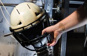 The Zero1 Flexible Football Helmet May Save Players' Brains