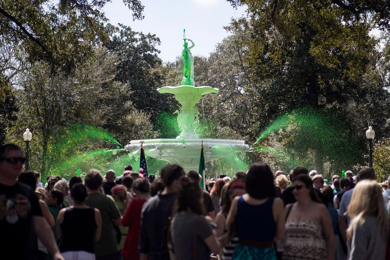 Lots of blarney in the Savannah lore about St. Patrick's Day