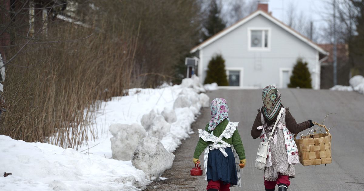 Little witches in Finland cast good spells before Easter | The Seattle Times