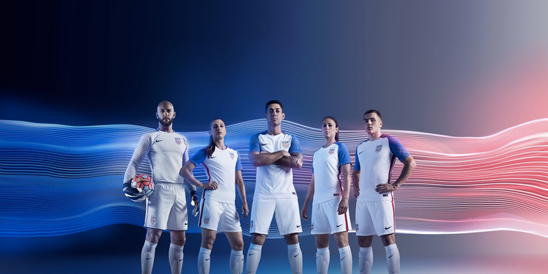 US Soccer unveils new uniforms for 2016