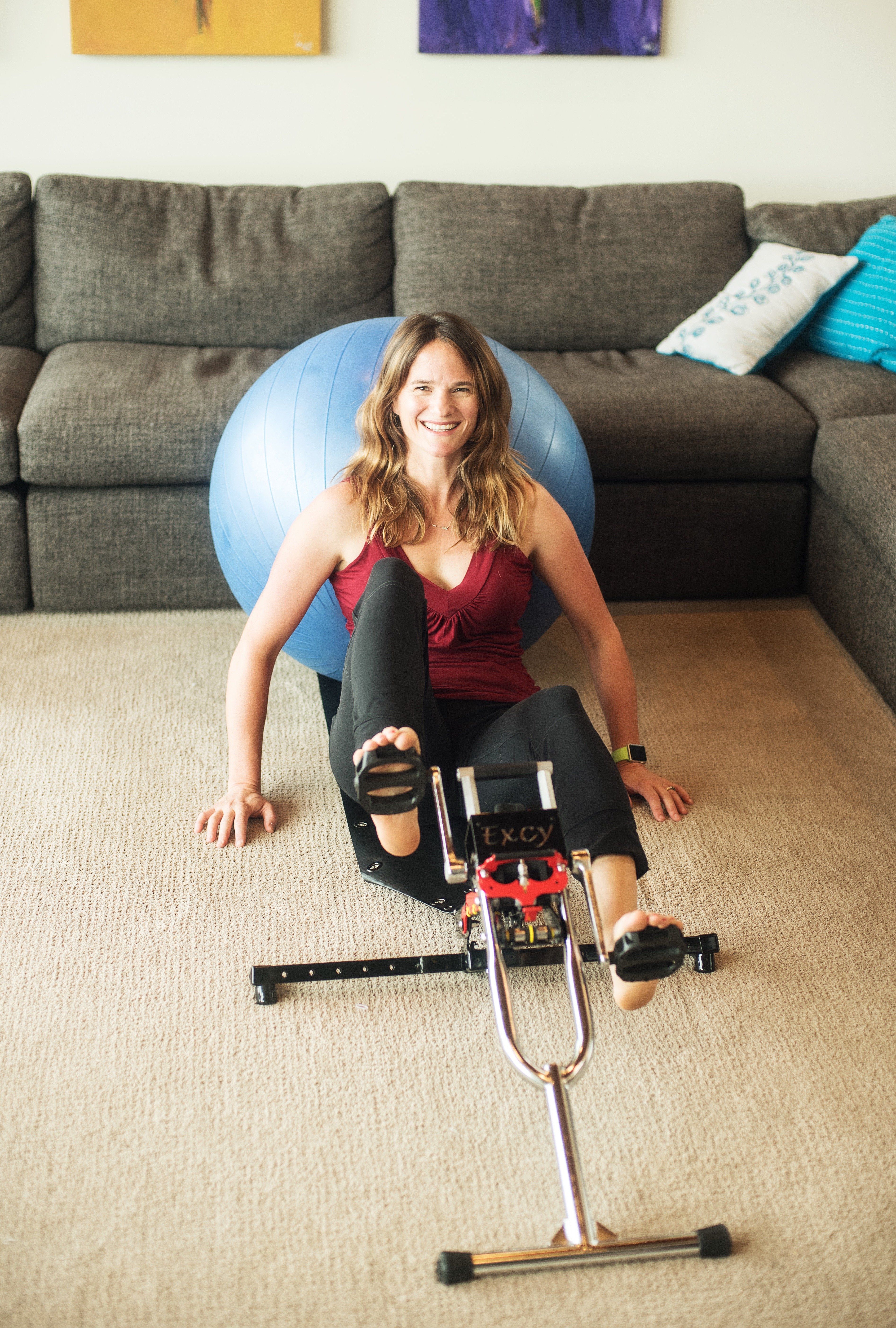 Couch exercise bike hot sale