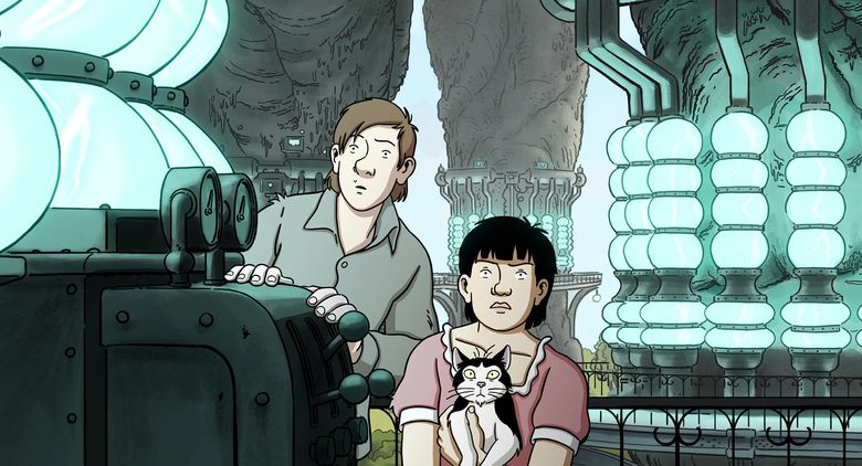 April and the Extraordinary World': Delightfully inventive animation from France | The Seattle Times April and the Extraordinary World': Delightfully inventive animation from France | The Seattle Times