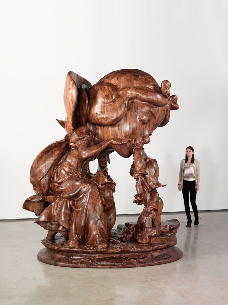 Snow White In Black Walnut Artist Paul Mccarthy Twists A Familiar Fairy Tale At The Henry The Seattle Times