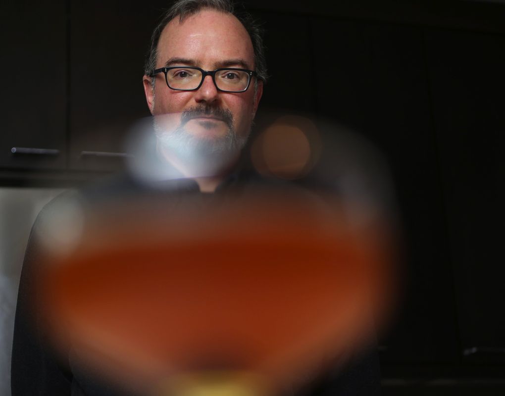 Paul Clarke, author of “The Cocktail Chronicles.” (Ken Lambert/The Seattle Times)
