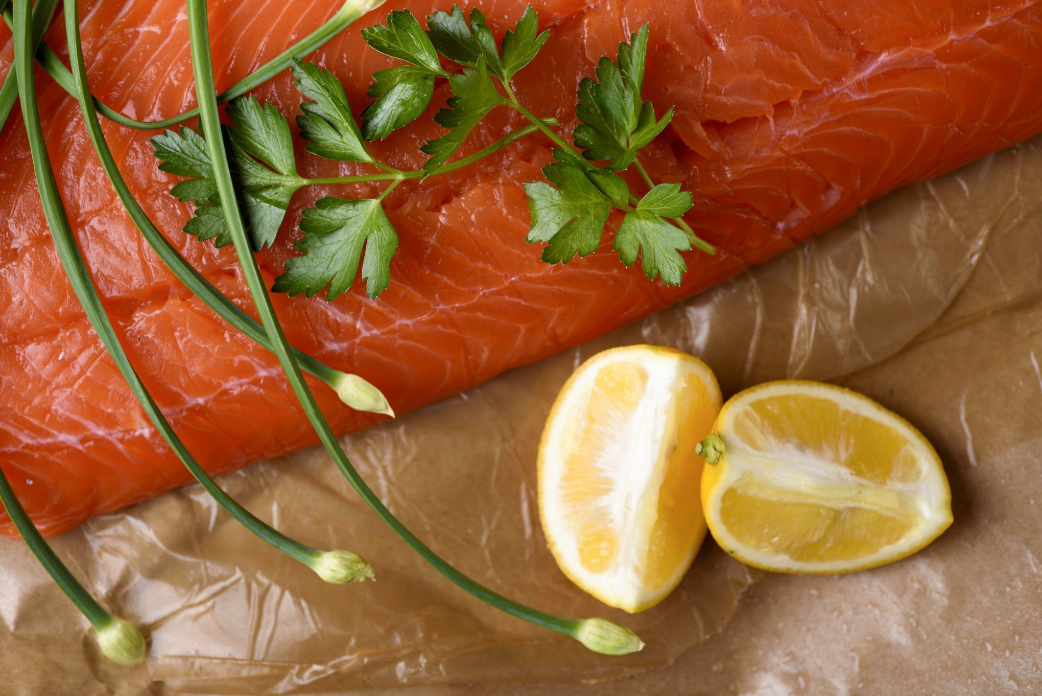Try this: Wild king salmon with savory whipped cream