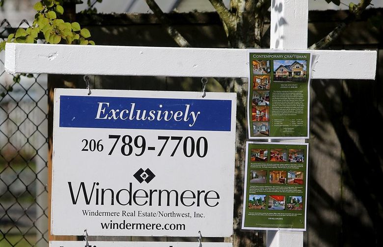 March 29, 2016Real Estate signs are over the Seattle area.