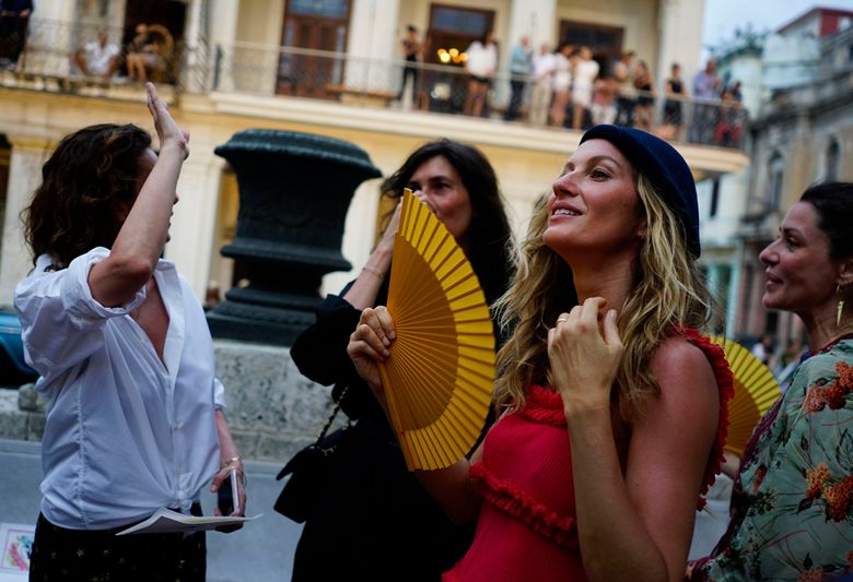 Celebrities jam Havana streets for Chanel's Cuban takeover