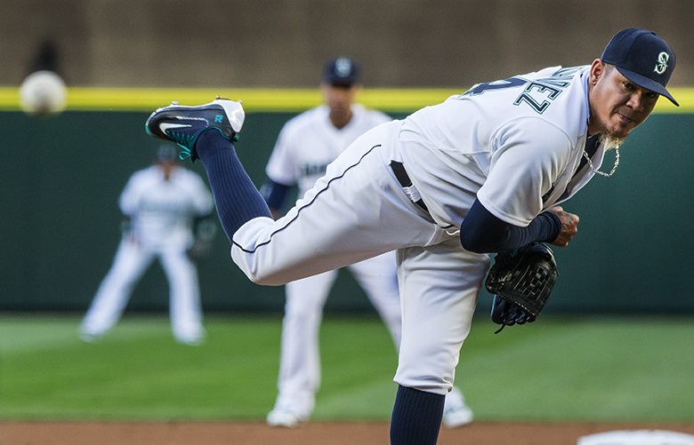 Felix Hernandez sets Mariners record with 146th victory as Seattle