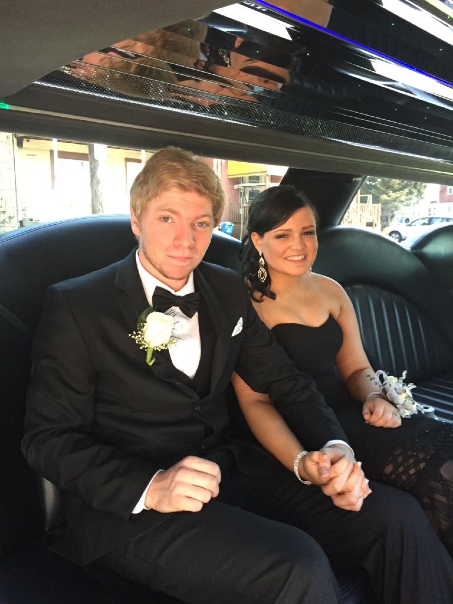 Black Prom Dress with Date