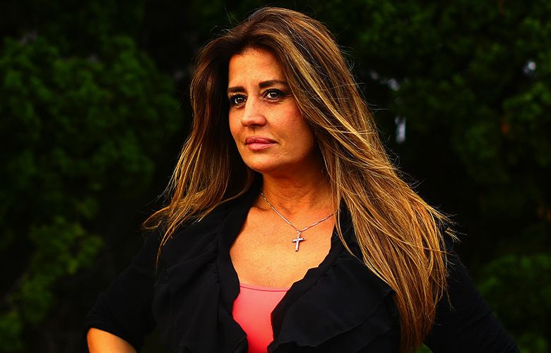 Rowanne Brewer Lane, who dated Donald Trump in the 1990s when she worked as a model, in Wrightsville Beach, N.C., May 9, 2016. Interviews with dozens of women who dated, worked with or for Trump reveal a history of unsettling conduct — unimportant moments to him which left lasting impressions on the women; Brewer recalls him asking her to don a swimsuit and then being showed off by the pool at Mar-a-Lago. (Travis Dove/The New York Times)