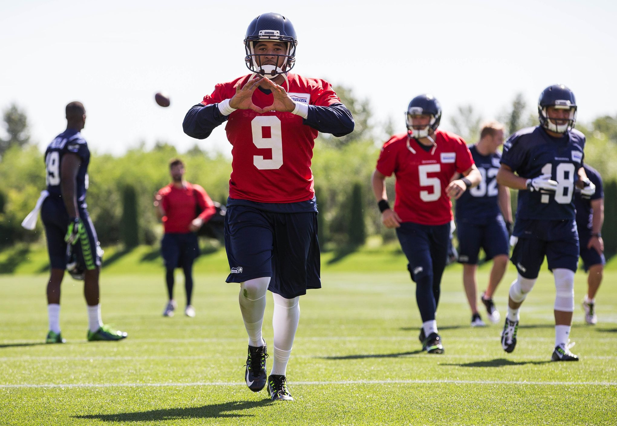 Would-be Seattle Seahawks QB Trevone Boykin sponges off Russell Wilson -  ESPN - NFL Nation- ESPN