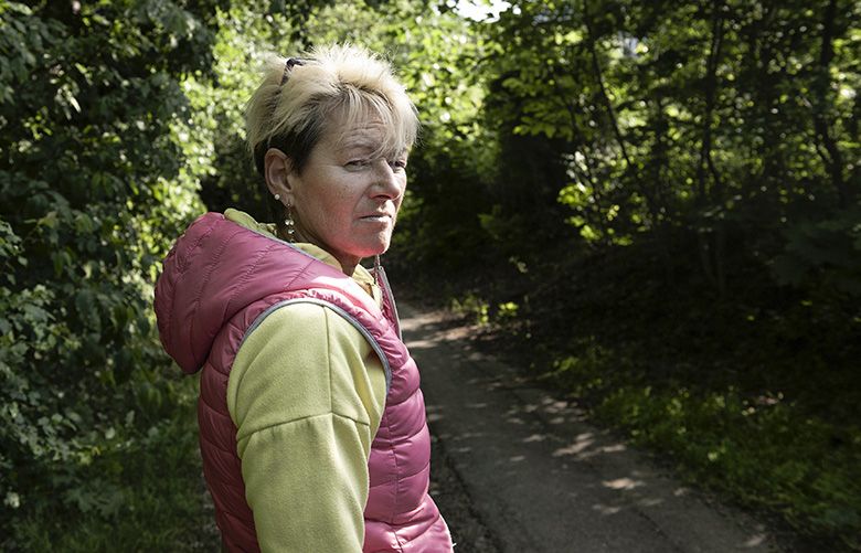 Sylvia Bubits, the daughter of the woman, now 72, who was raped while walking her dog by the Schwechat, a river where refugees and residents often bathe, in Traiskirchen, the town just south of Vienna that hosts Austria’s largest center for refugees, May 20, 2016. Anti-immigrant sentiment is influencing a presidential vote on Sunday that could elect the first far-right head of state in Europe since World War II. (Laetitia Vancon/The New York Times)