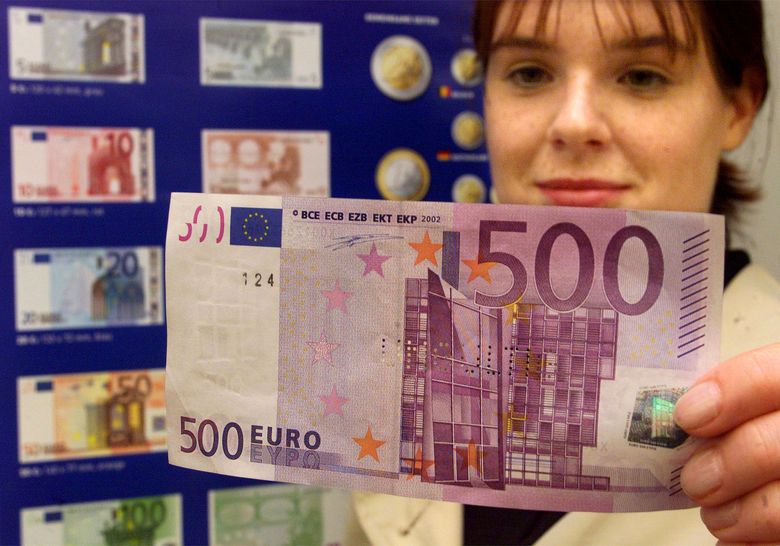 1 euro bill