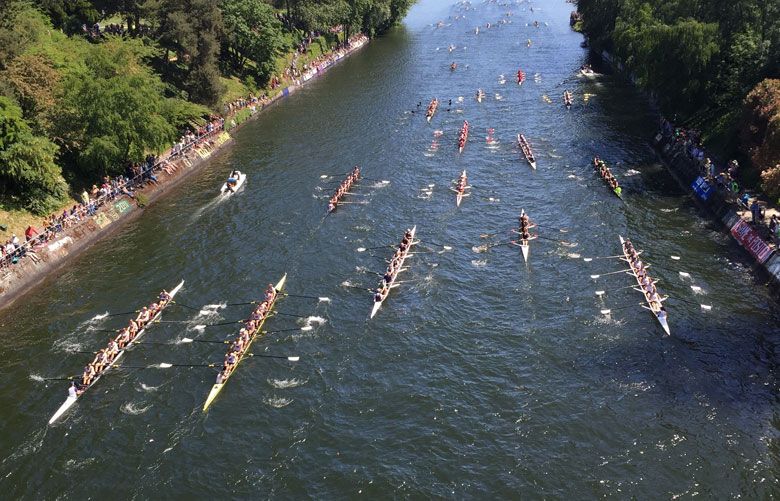 In Windermere Cup, UW crews race to easy wins in all four trophy races The Seattle Times