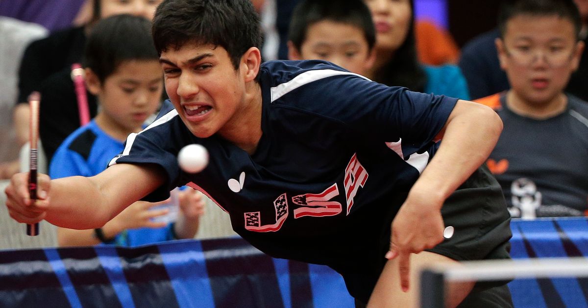 At 16, Californian youngest male table tennis player in Rio The Seattle Times