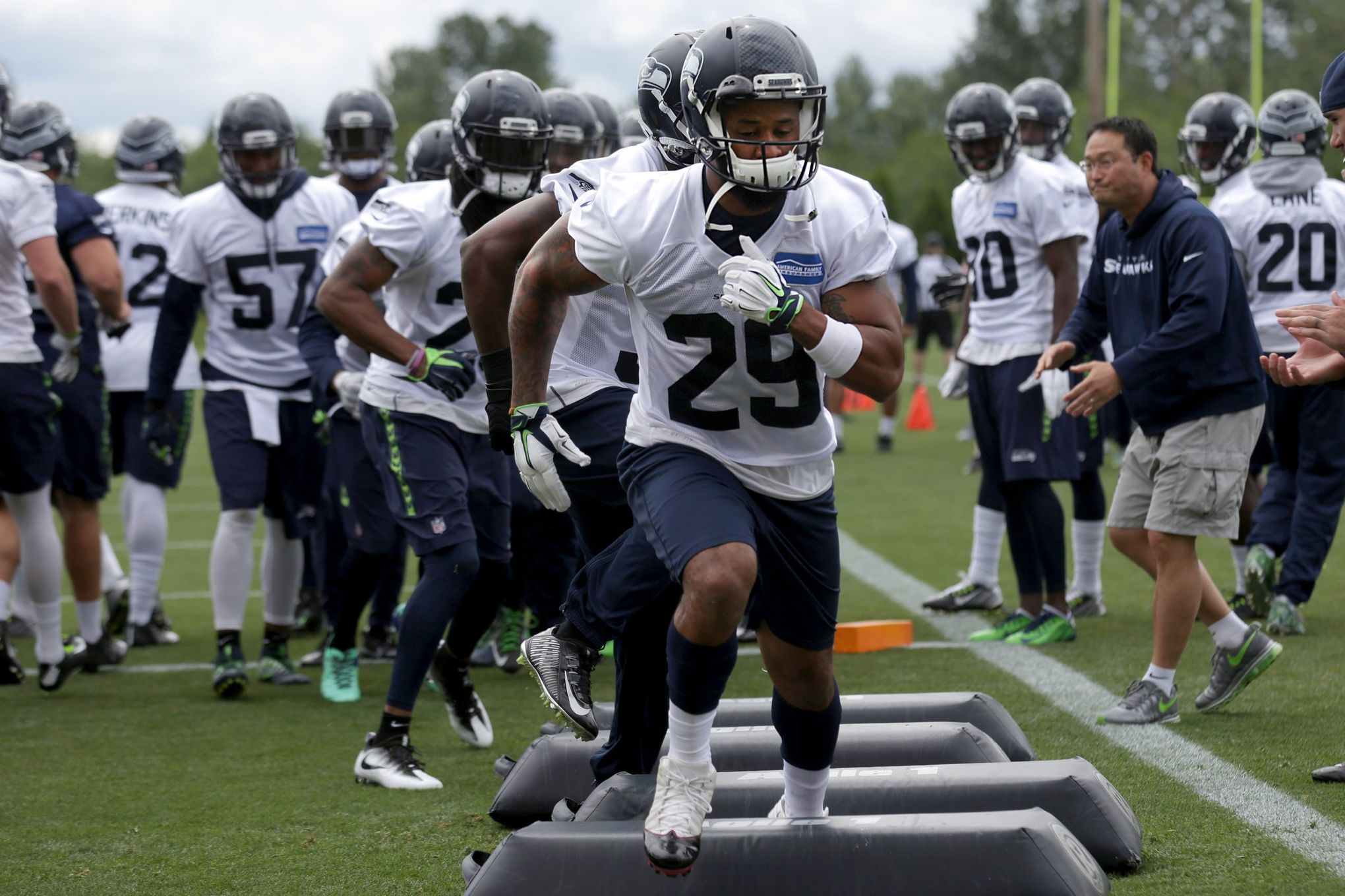 Kevin Pierre-Louis loving life with Seattle Seahawks