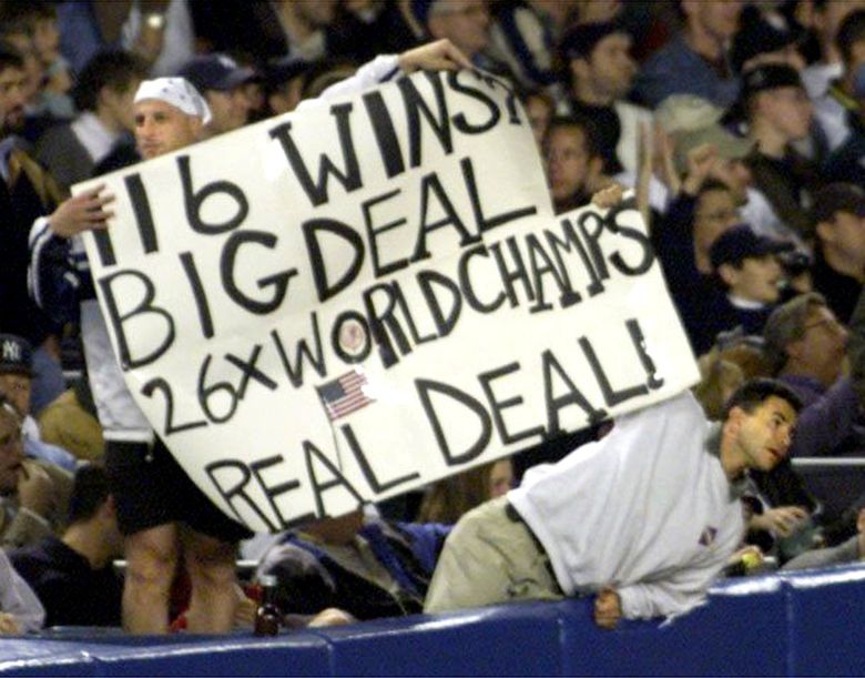 2001 Mariners think Yankees 'have a shot' at breaking wins record